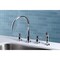 Kingston Brass KS8721DL Widespread Kitchen Faucet, Polished Chrome KS8721DL - alternate 5